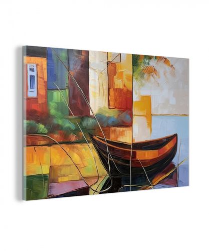 plexiglas 5mm - Abstract - Kunst - Boot - Kleuren