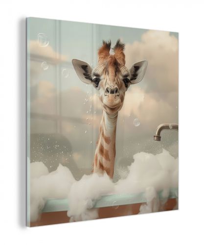 Giraffe - Wilde dieren - Bad -  Schuim