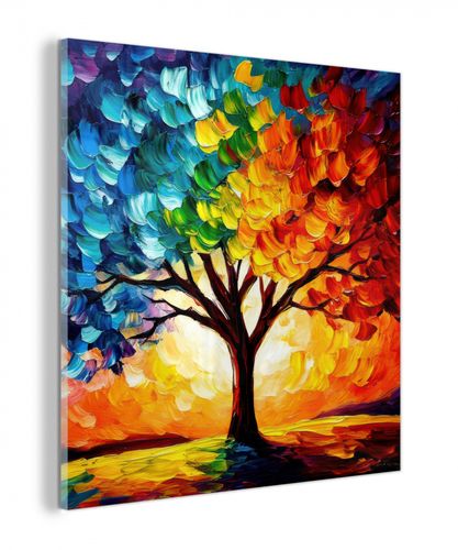 Boom - Kunst - Natuur - Zonsondergang