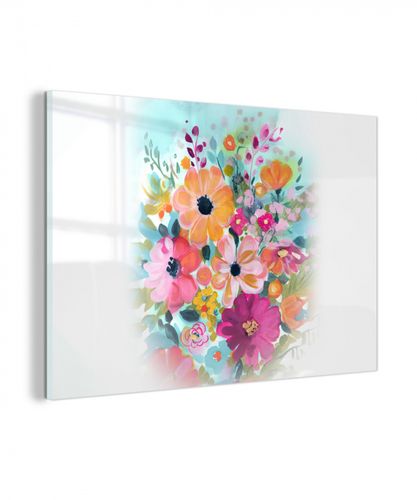 plexiglas 5mm - Bloemen - Kleuren - Boeket - Natuur