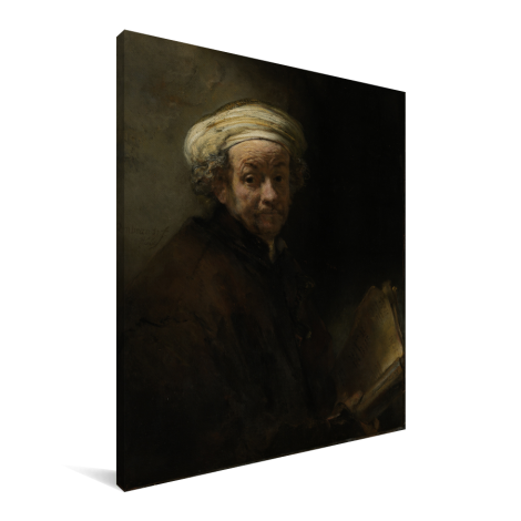 Zelfportret als de apostel Paulus - Schilderij van Rembrandt van Rijn Canvas