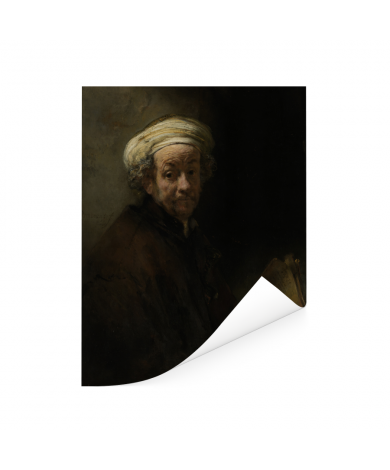 Zelfportret als de apostel Paulus - Schilderij van Rembrandt van Rijn Poster