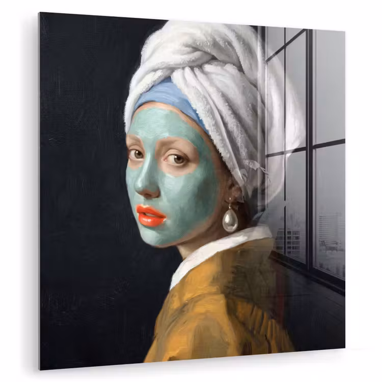 Glas schilderij - Iconisch - Modern - Kleurrijk — 3