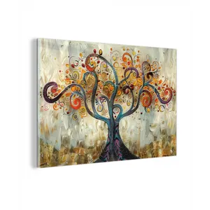 Glas schilderij - Boom - Kunst - Modern - Natuur